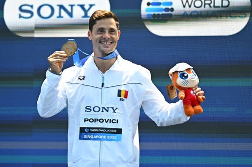 Constantin Popovici, medalie de bronz la  Campionatele Mondiale de natație de la Singapore (FOTO: Raeed Krishan / GOLAZO.ro)