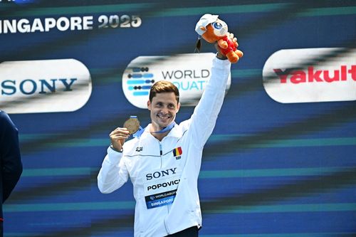 Constantin Popovici, medalie de bronz la Campionatele Mondiale de natație de la Singapore (FOTO: Raeed Krishan / GOLAZO.ro)