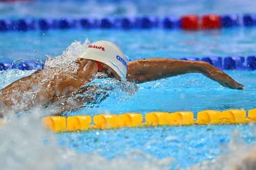 Serii / Campionatul Mondial de Nataţie de la Singapore. David Popovici, cel mai bun timp (foto: Raed Krishan/GOALZO.ro)