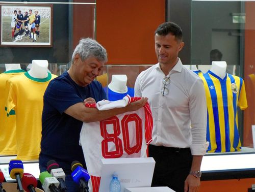 Expoziția temporară Mircea Lucescu, la Muzeul Fotbalului (foto: Iosif Popescu/GOLAZO.ro)