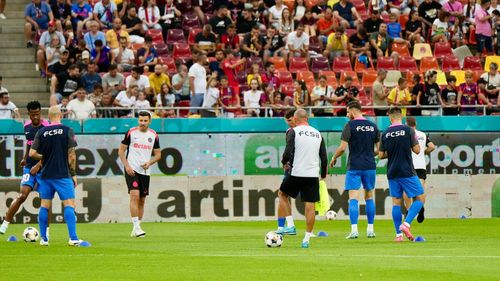 FCSB - Shkendija, înainte de meci/ Foto: Iosif Popescu - GOLAZO.ro.jpeg