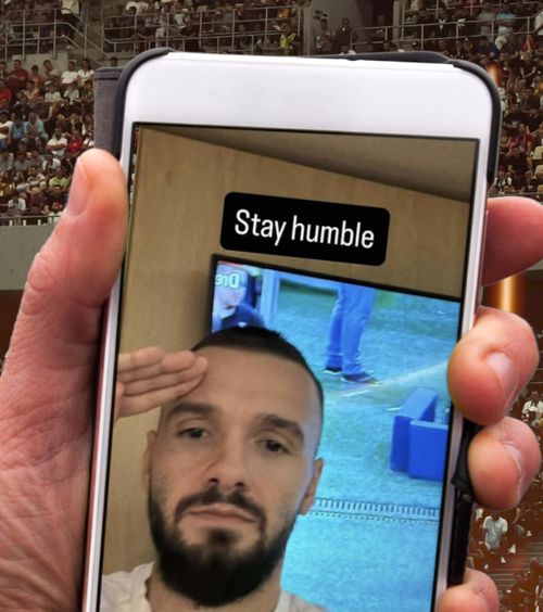 Qaka ripostează!   Trecut pe la FCSB, jucătorul lui Shkendija   a sărbătorit calificarea  printr-o replică tăioasă postată pe Instagram