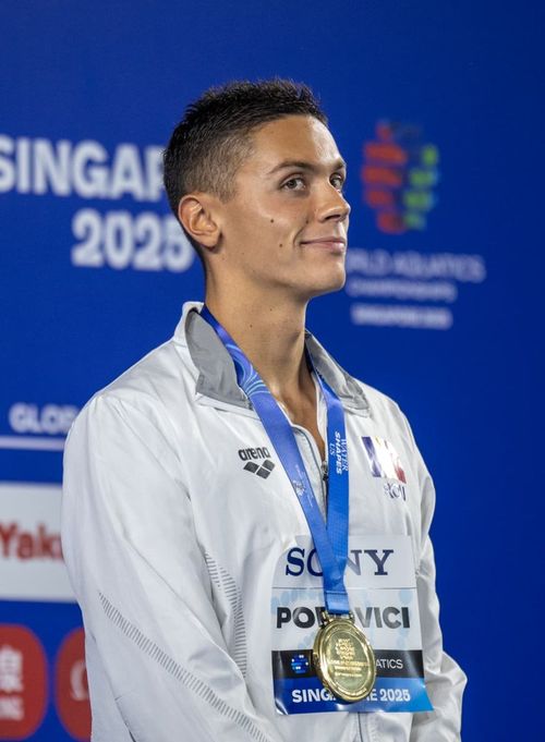 David Popovici, aur la 100 m liber FOTO Raed Krishan/GOLAZO.ro