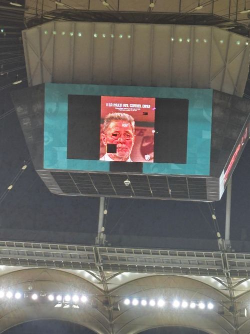 Dinamoviștii i-au urat la mulți ani lui Cornel Dinu