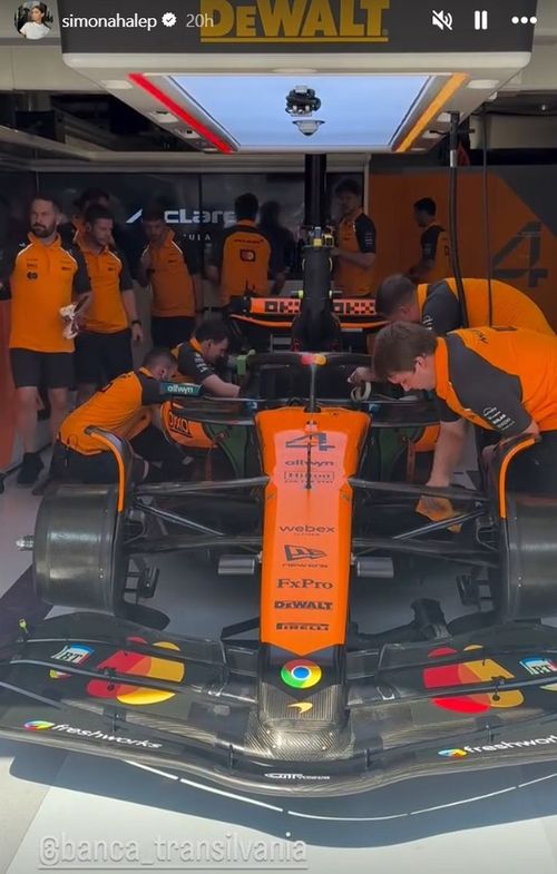 Simona Halep la Marele Premiu al Ungariei FOTO: Instagram/Simona Halep