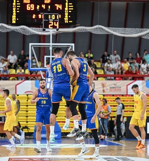 Scandări xenofobe   Scene reprobabile la meciul de baschet dintre   Macedonia de Nord și România