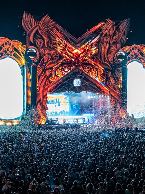 Cum arată Cluj Arena. Foto: Facebook, @UNTOLD