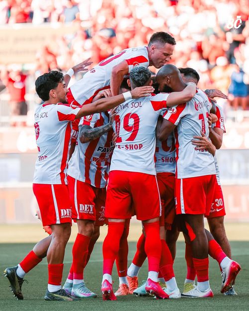 Bucurie la UTA Arad. Sursa Foto: Instagram, @uta1945arad