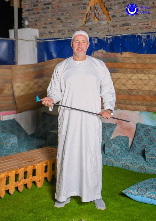 Reghecampf, ședință foto în Sudan. Foto: Facebook, @Al Hilal S.C