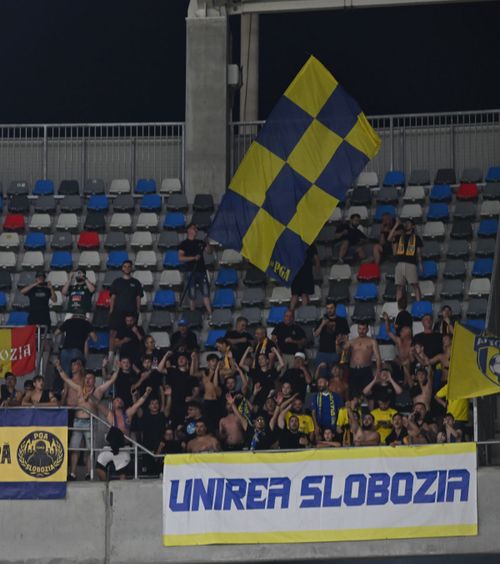 Replică pentru MM Stoica   Fanii ialomițeni   nu au uitat ce a spus  oficialul FCSB despre Unirea Slobozia și i-au răspuns după victoria din Ghencea