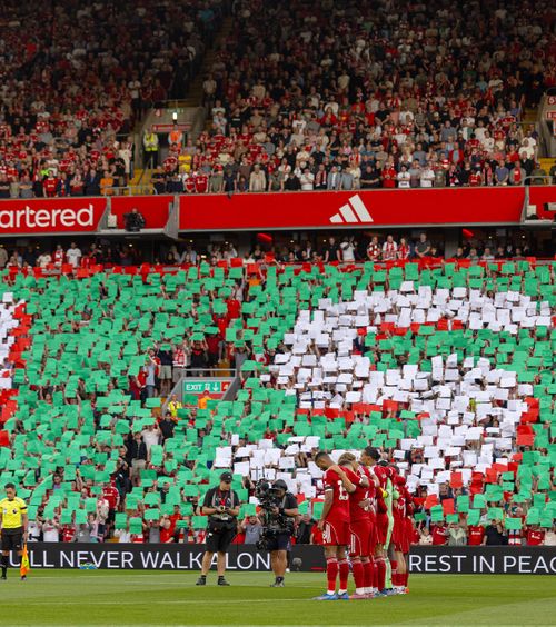 Tribut pentru Diogo Jota     FOTO.        Momente emoționante  înainte de Liverpool - Bournemouth » Cum au celebrat Ekitike și Gakpo golurile