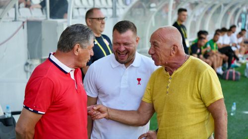 CS Dinamo - CSA Steaua, înainte de meci (FOTO: Iosif Popescu / GOLAZO.ro)