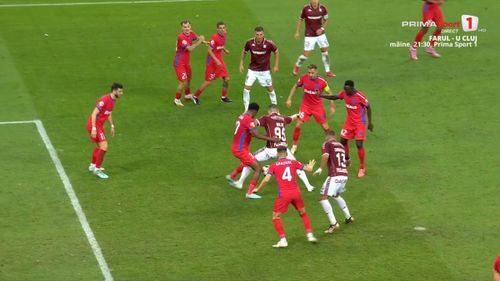 Primul gol marcat de Elvir Koljic în Rapid - FCSB FOTO Capturi video Prima Sport