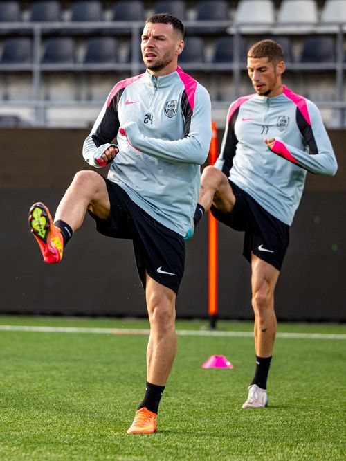 CFR Cluj, antrenament oficial înaintea meciului cu Hacken FOTO Facebook/CFR Cluj
