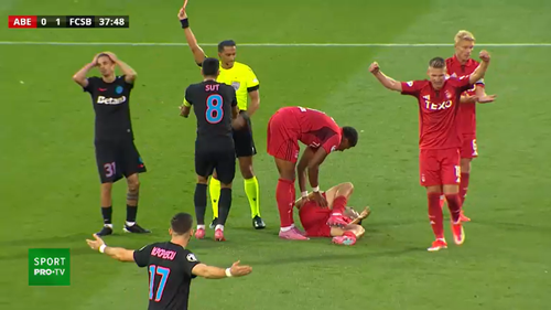 Eliminarea lui Cisotti în Aberdeen - FCSB