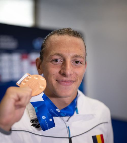Robert Badea a luat bronzul     Încă o medalie   pentru înotul românesc: „Tot efortul a meritat!”