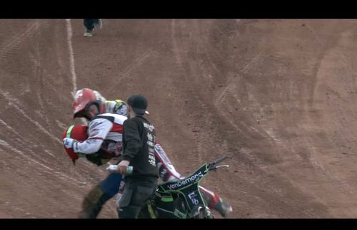 Charles Wright și Jake Allen s-au bătut la Campionatul de Speedway