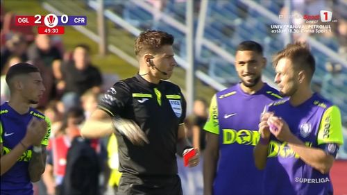 Eliminare lui Leo Bolgado în Oțelul - CFR Cluj