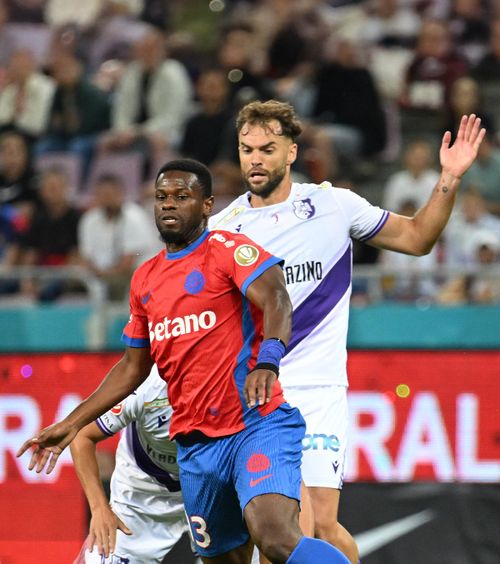 Debut discret  Cum a arătat   Mamadou Thiam  la primul meci pentru FCSB: forță brută și o ocazie imensă