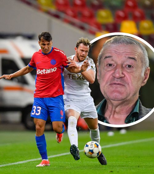 Prezență rară pe Arena Națională    FOTO.  Patronul FCSB s-a ținut de cuvânt în ziua meciului cu Aberdeen:   „Astăzi începe ascensiunea!”