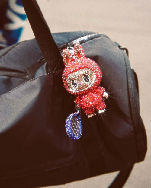 Naomi Osaka a apărut la US Open cu o jucărie Labubu. Foto: Instagram, @naomiosaka