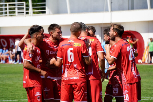 CS Tunari - Voluntari 2-1. Foto: Facebook, @Clubul Sportiv A. Tunari