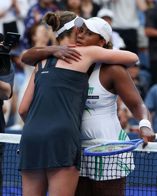 Barbora Krejcikova și Taylor Townsend, meci dramatic la US Open. Foto: Instagram, @usopen