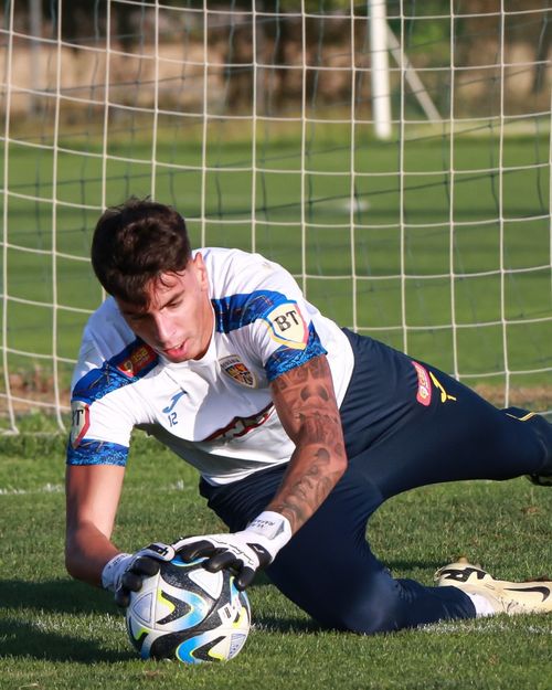 Antrenamentul României U21 înainte de meciul cu Kosovo U21