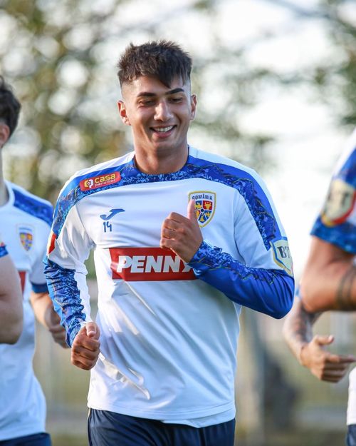 Antrenamentul României U21 înainte de meciul cu Kosovo U21