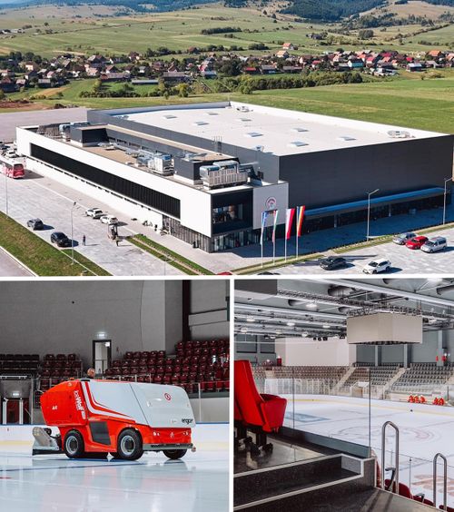 Arenă senzațională în România, pe banii unui privat  Supercupa la hochei, pe un superpatinoar! E de 3 ori mai mare decât Berceni Arena, dar   a fost la jumătate de preț