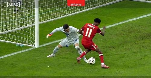 Gafă comisă de Horațiu Moldovan în România - Canada FOTO Captură video Antena 1