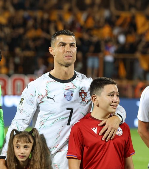 Mesaj emoționant    VIDEO.  Reacția lui Cristiano Ronaldo la   imaginile virale  de la victoria cu Armenia