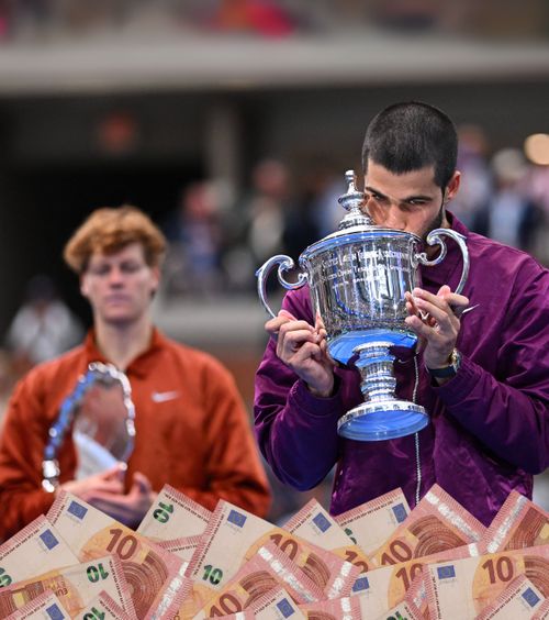 Premiu-record, taxe pe măsură  Cât au câștigat   Alcaraz și Sinner  după finala US Open » Avantajul italianului