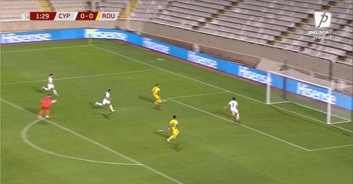 Golul unu marcat de Denis Drăguș Foto captură Prima TV (5).jpg