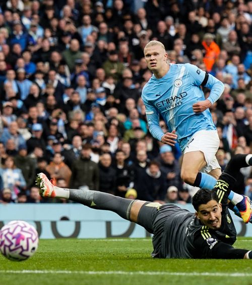 Man. City - Man. United 3-0   Pep Guardiola a rupt „blestemul” în fața lui Amorim!   Haaland  a făcut spectacol, dar s-a făcut și de râs