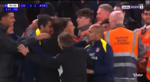 Eliminarea lui Diego Simeone în meciul Liverpool - Atletico Madrid