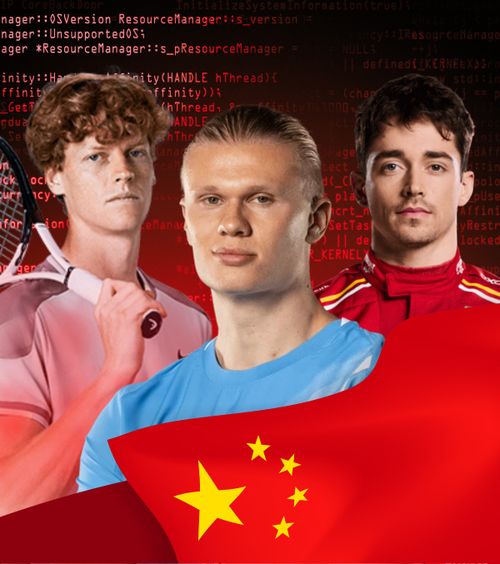 China, acuzată de furt  Ar fi colectat   date cerebrale  de la Sinner, Leclerc sau jucători de la Manchester City pentru   uz militar