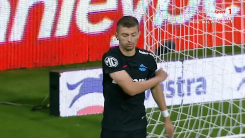 Florin Tănase, ieșire nervoasă în meciul Botoșani - FCSB. Foto: captură Prima Sport