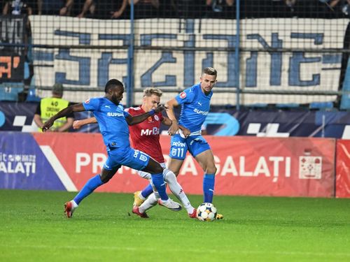 Oțelul Galați - Universitatea Craiova 1-0, în etapa 10 din Liga 1 (FOTO: Sport Pictures)