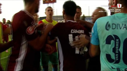 Conflict CFR Cluj - UTA Arad Foto captură Prima Sport (1).jpeg