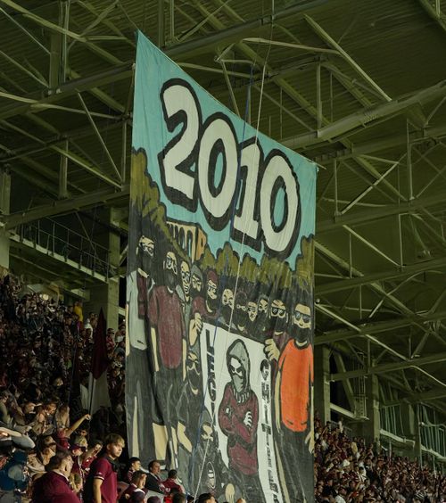 Sărbătoare în Giulești    VIDEO.  Scenografie   spectaculoasă  la meciul cu FC Hermannstadt » Ce s-a întâmplat pe teren la pauză