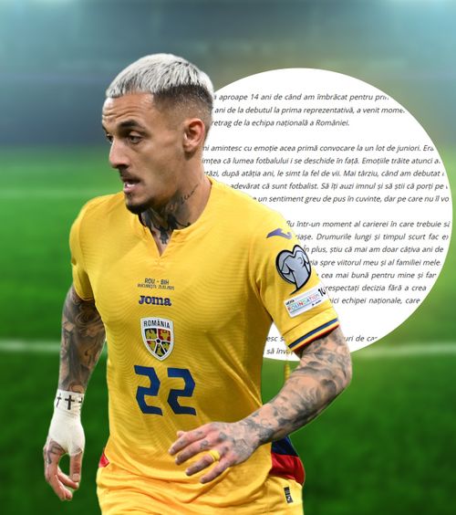 Mitriță nu e primul  Extrema este   al 10-lea tricolor  retras de la națională în ultimii 15 ani printr-o scrisoare