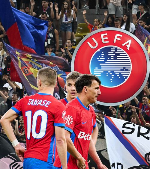  FCSB riscă. UEFA are „spion”    Urmăriți pentru rasism.  Alarmă la roș-albaștri cu Young Boys după ultima decizie a forului continental