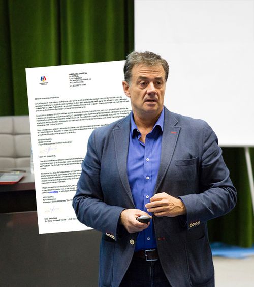 Vassaras, gest fără precedent  În premieră de când e șef al CCA, grecul   a trimis o scrisoare cluburilor.  Ce scrie în ea