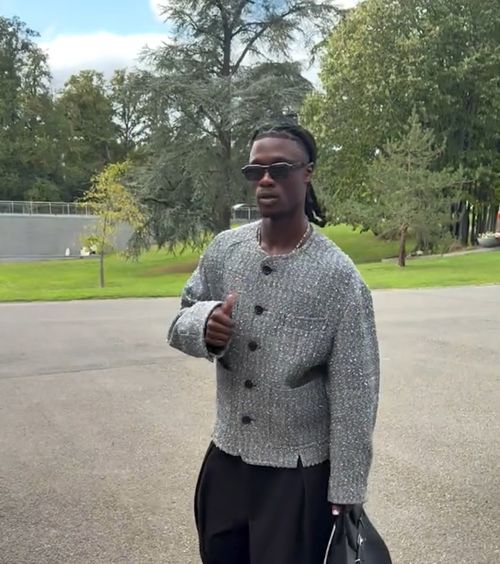 Camavinga și Kounde, mai ceva ca pe catwalk    FOTO.  Cum au apărut jucătorii de la   Real Madrid și Barcelona  la reunirea naționalei Franței