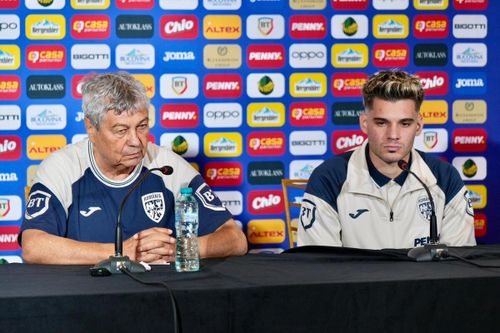 Conferința de presă înainte de meciurile cu Moldova și Austria. Foto: Iosif Popescu / GOLAZO.ro