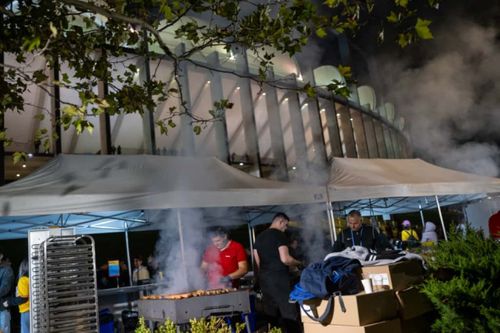 Grătare la Arena Națională