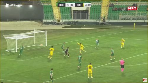 Ratarea lui Perica din meciul cu Pelister Bitola. Foto: Captură YouTube, @48TV