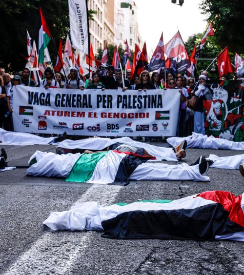 Violențe înainte de Valencia - Hapoel Tel Aviv    VIDEO.  Răniți la manifestația   pro - Palestina  » S-a lăsat cu arestări