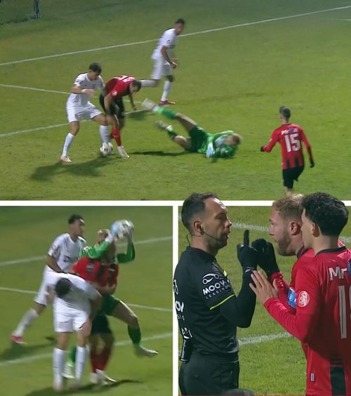 „Fluieră fault? Ferească Dumnezeu!”  Deciziile arbitrului Găman din   Csikszereda - CFR Cluj  i-au bulversat: „Se vede că-l loveşte”